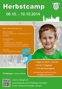 Herbstcamp 2014