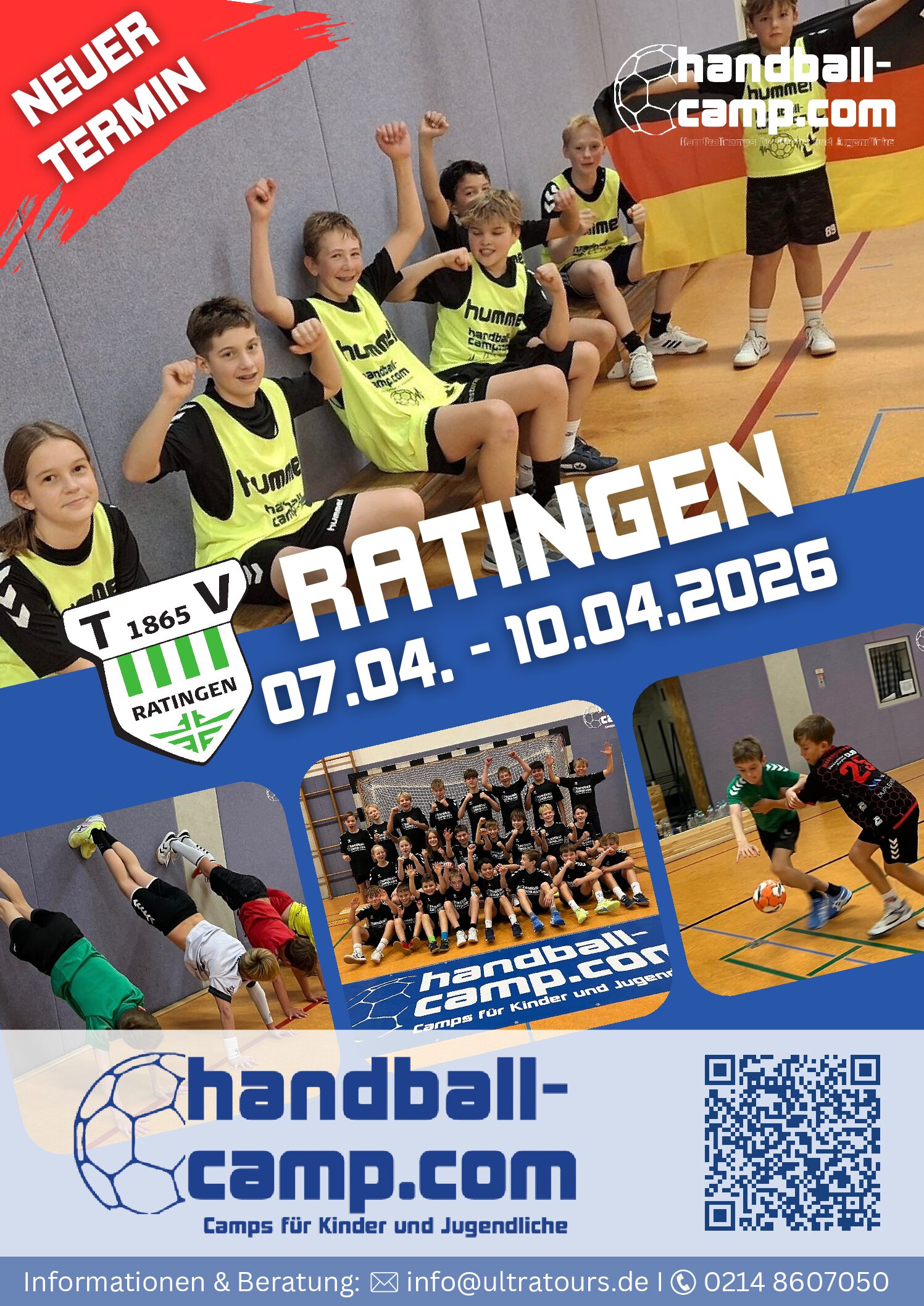 Neues Handballcamp in den Osterferien